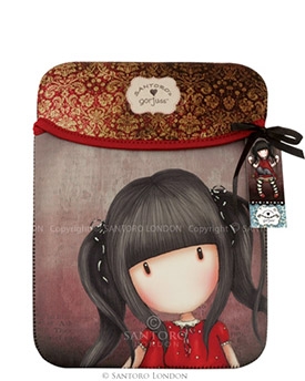 Housse de protection iPad Santoro Gorjuss London - Compatible tous modèles iPad Usage quotidien - motif actuel