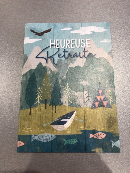 Carte de Vœux Papier - Messages de Sympathie et Soutien pour Retraite - Format Idéal pour Écrire