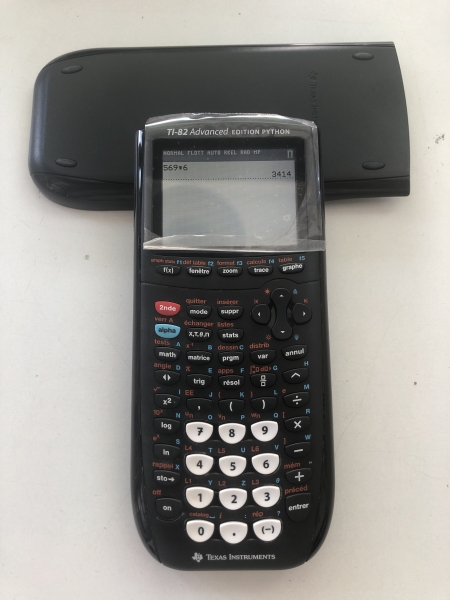 Calculatrice graphique Texas Instruments TI-82 Advanced Edition Python - Écran haute résolution, mode examen, programmation Python pour usage scolaire et professionnel