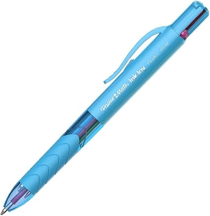 Stylo à bille Paper Mate InkJoy Quatro - 4 couleurs noir, rouge, bleu, vert pour écriture et dessin