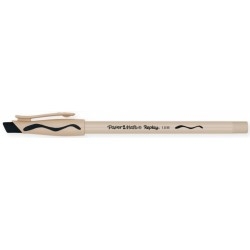 Stylo à bille PAPER:MATE Replay - Pointe moyenne Noir Effaçable et Réversible pour Écriture