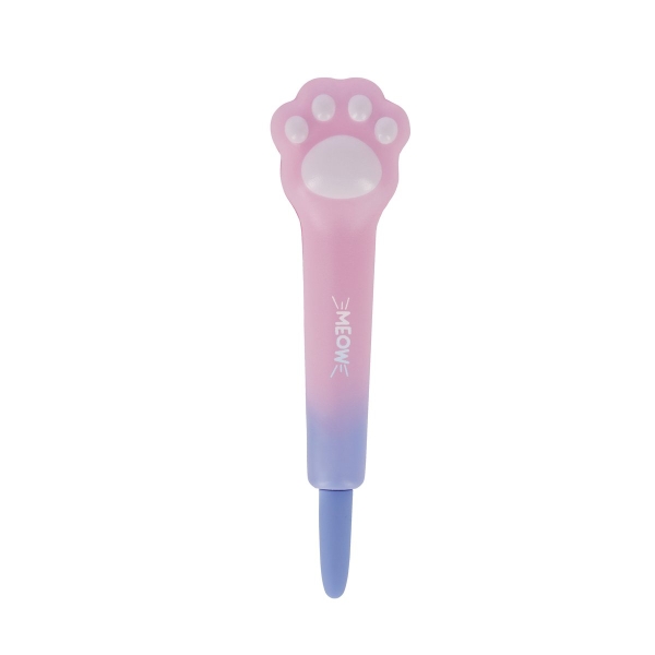 Stylo à encre gel Legami Squishy Kitty - Antistress, Design Chat, Pour Écriture Fluide et Relaxation