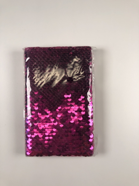 Carnet de Notes A6 à Paillettes - Format Compact 96 Pages Ligné pour Prise de Notes et Idées