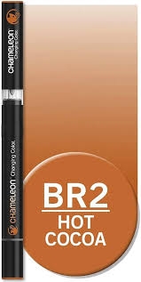 Marqueur artistique Chameleon Graphic Marker BR2 Hot Cocoa - Feutre pour dessin et illustration créative