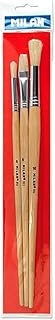 Pinceaux MILAN BWM10027 Blister - 3 pinceaux pour huile/acrylique séries 512/522