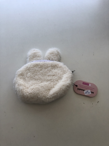 Porte-monnaie en peluche lapin 