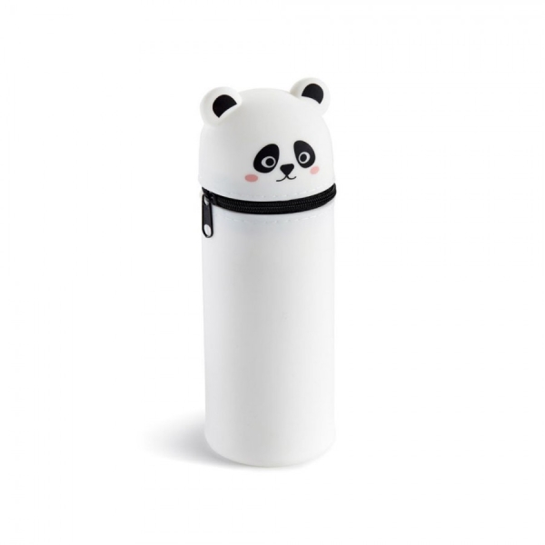 Trousse en silicone animaux - Panda - Accessoire de rangement pour école et bureau