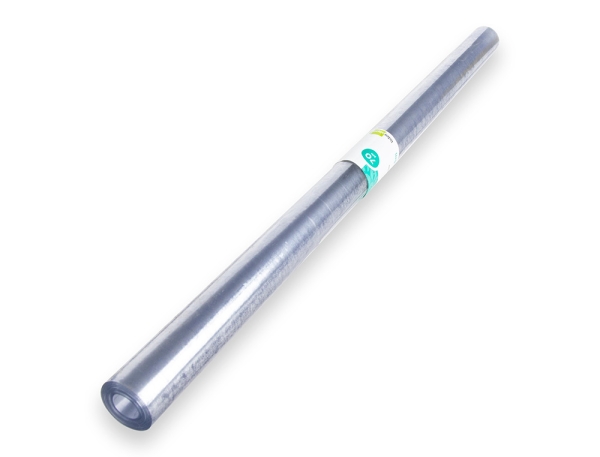 Couvre-livres Liderpapel plastique transparent résistant 7/100e rouleau 0.45x5m pour protection scolaire et bureau