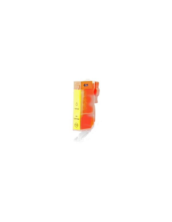 Cartouche compatible Canon CI-CLI571XL Yellow - Encre jaune haute capacité pour imprimantes Canon