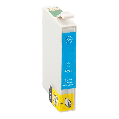 Cartouche d'encre compatible EPSON EI-502XL Cyan - haute capacité pour imprimantes EPSON - usage bureautique et scolaire