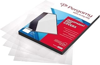 Couverture Transparente Couvercle 150 mic et PVC  - Protection Documents 21x29,7 cm pour Bureau et École
