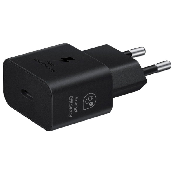 Chargeur secteur Samsung EP-T2510N - USB-C 25W noir pour smartphone et tablette
