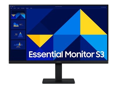 Écran LED Samsung S24D300GAU - 24 pouces Full HD 1920x1080 100 Hz IPS 5 ms HDMI VGA pour bureau et organisation professionnelle