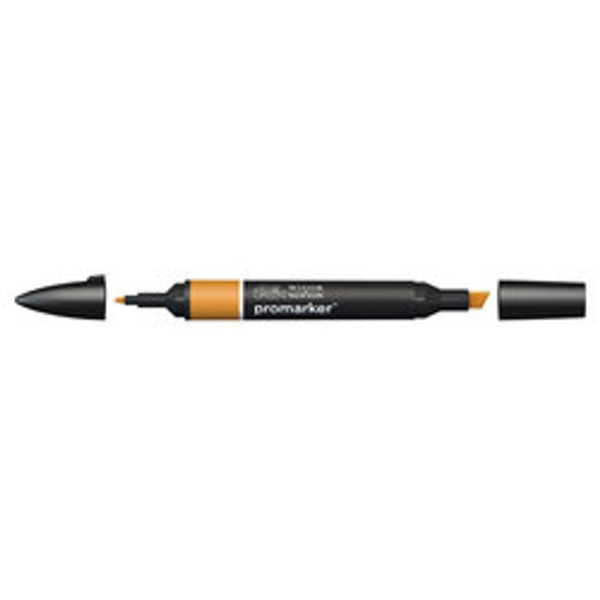 Marqueur double pointe Winsor & Newton Promarker O646 - Sienne Brute pour dessin et illustration