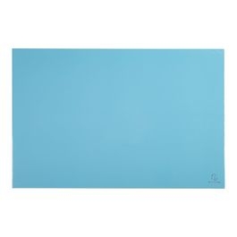 Sous-main Exacompta Aquarel - Carton 585x385 mm bleu pastel - Protection bureau pour organisation scolaire et professionnelle