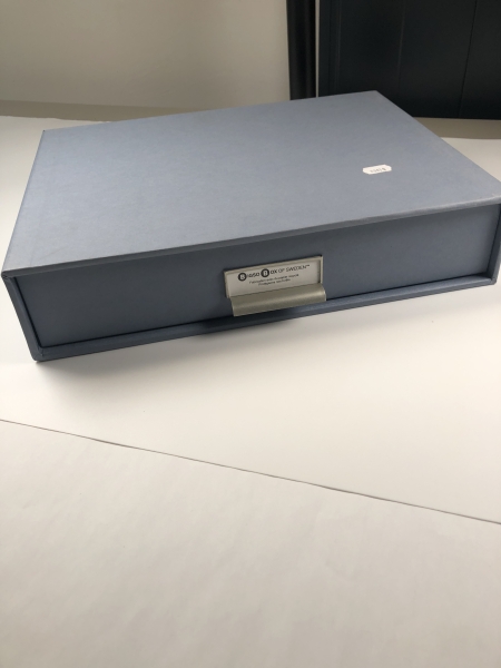 Module de Rangement Bigso Box of Sweden 943154144 - 1 Tiroir Fibre Gris 25,5x33x17,2 cm pour Bureau