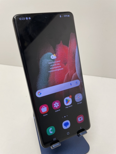 Téléphone SAMSUNG S21 Ultra 5G - Noir - 6.8" - 128 Go - Etui de protection