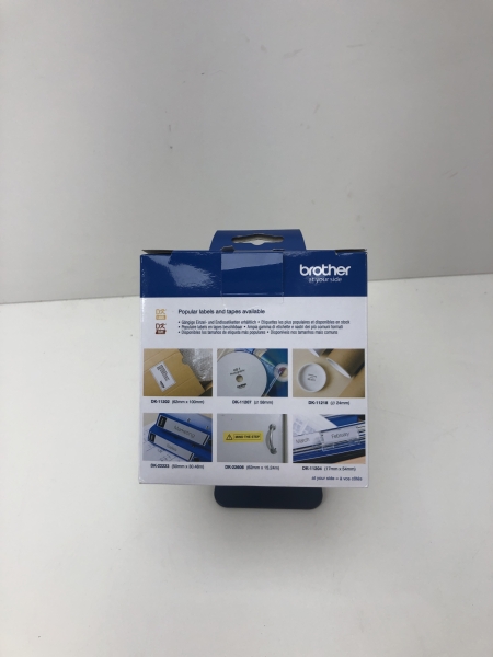 Rubans d'étiquettes Adressage Brother - 62x29mm Noir/Blanc Papier Rectangulaire 800 unités pour Bureau