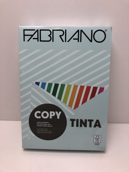 Ramette feuille Bleu clair A4 FABRIANO COPY TINTA