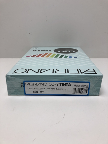 Ramette feuille Bleu clair A4 FABRIANO COPY TINTA