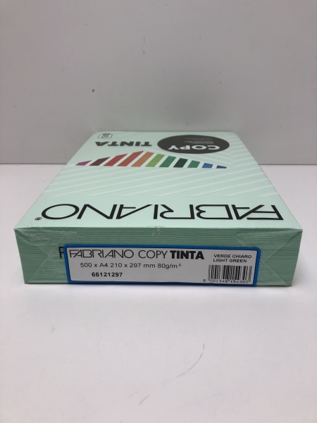 Ramette feuille Vert clair A4 FABRIANO COPY TINTA