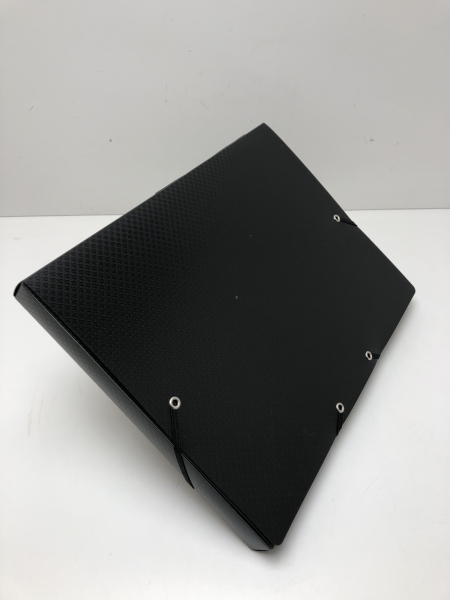 Boite classement élastiques EXACOMPTA noir