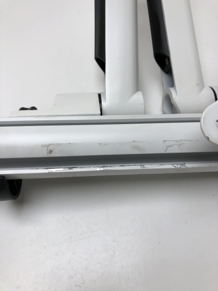 Support bureau écran - Bras de moniteur double pince 13-25 kg pour écran 21 pouces maxi