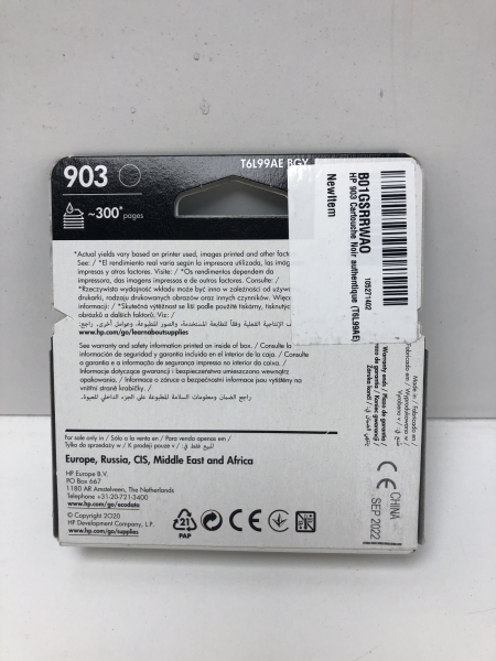 Cartouche HP 903 noir