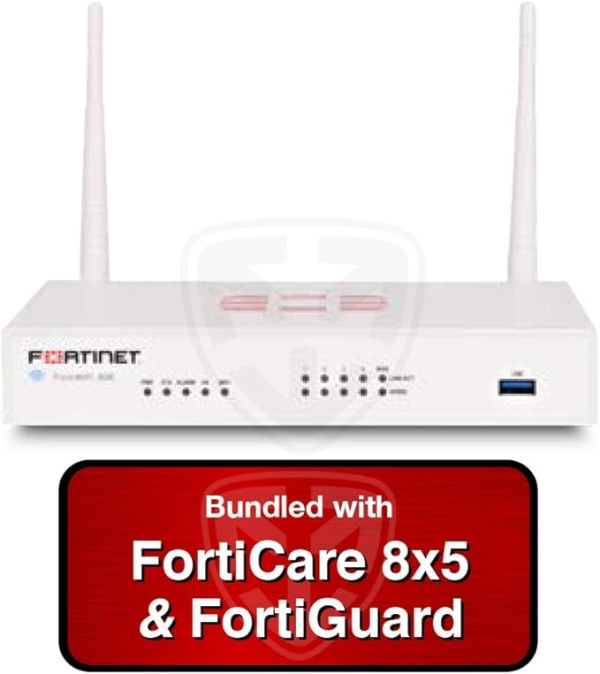 Pare-feu Fortinet FortiGate 30E - Ports LAN/WAN 10/100/1000, Wifi 802.11 a/b/g/n/ac, USB, Console RJ45