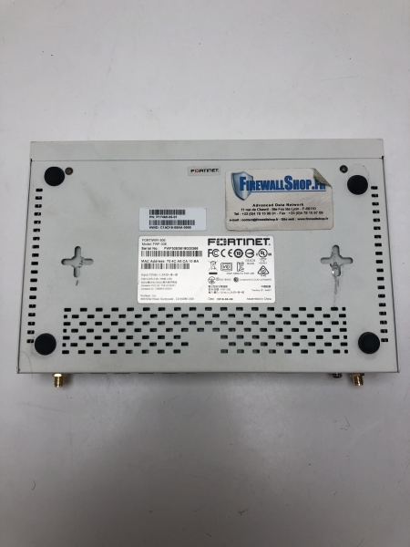 Pare-feu Fortinet FortiGate 30E - Ports LAN/WAN 10/100/1000, Wifi 802.11 a/b/g/n/ac, USB, Console RJ45