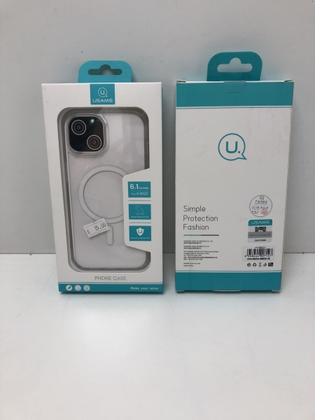 Coque iPhone 15 MagSafe Transparente Usams
