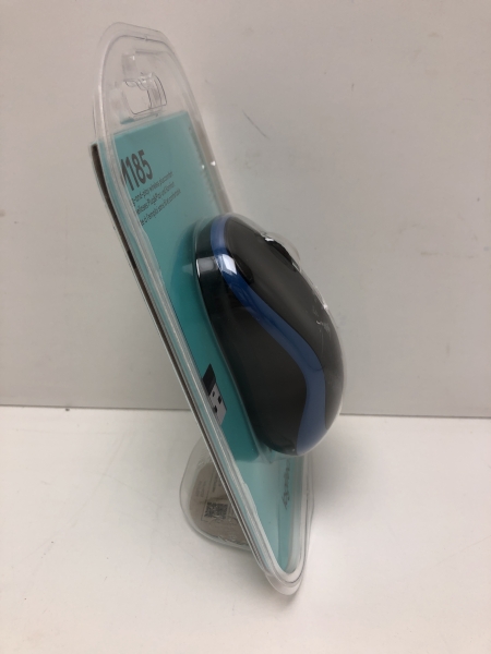 Souris sans fil Logitech M185 - Connexion sans fil, Compatibilité PC Mac Linux, Bureautique