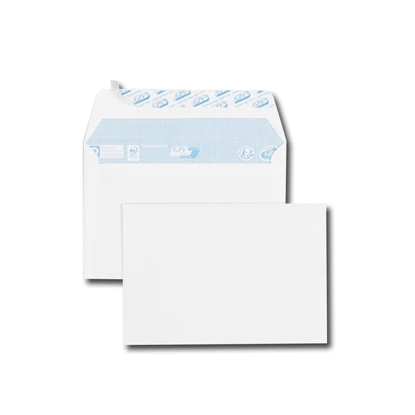 Enveloppes GPV 114 x 162 mm - 50 unités avec bande auto-adhésive 90g pour courrier et bureau