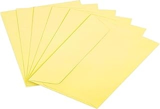 Enveloppes Auto-Adhésives C5 162 x 229 mm 120 g/m² Enveloppes Bande Adhésive Jaune pastel