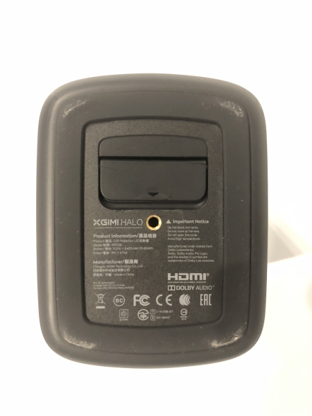 Projecteur Portable XGIMI Halo WK03A - Résolution Full HD, 800 ANSI Lumens, Android TV, WiFi, Bluetooth, pour Home Cinéma