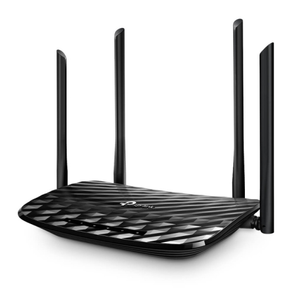 Routeur WiFi TP-LINK Archer C6 - AC1200 5xRJ45 avec alimentation pour réseau domestique