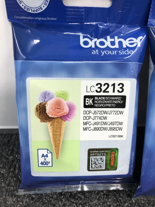 Cartouche d'encre Brother 3213 - Pack 4x Noir + 1 Noir Rouge Jaune Bleu Compatible Imprimante