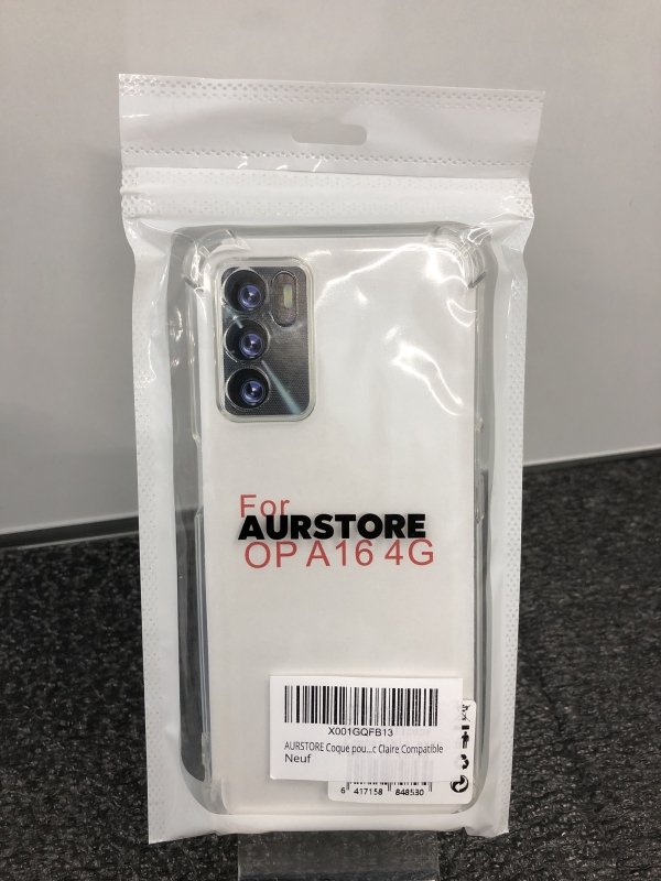 Coque de protection OPPO A16 4G - Transparente Antichoc Compatibilité Smartphone