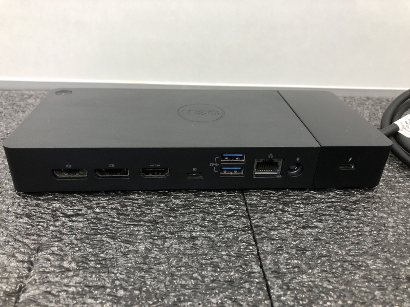 Station d'accueil USB-C DELL WD19TBS - 2xUSB-C, 3xUSB, 2xDP, HDMI, RJ45, Alimentation 180W - Pour ordinateur