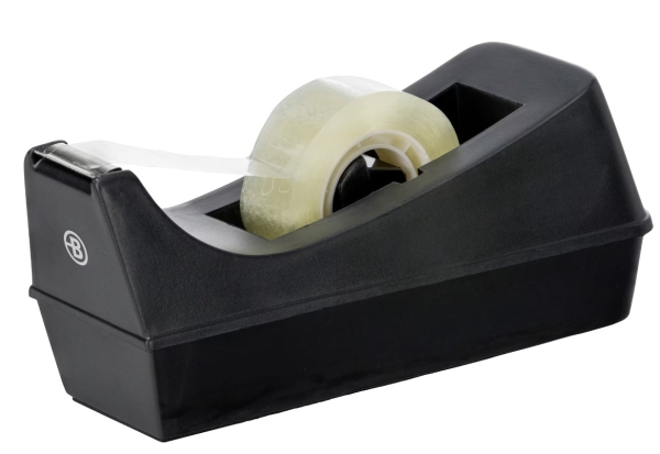 Dévidoir adhésif lourd Bruneau 03943 - Support pour ruban adhésif de bureau