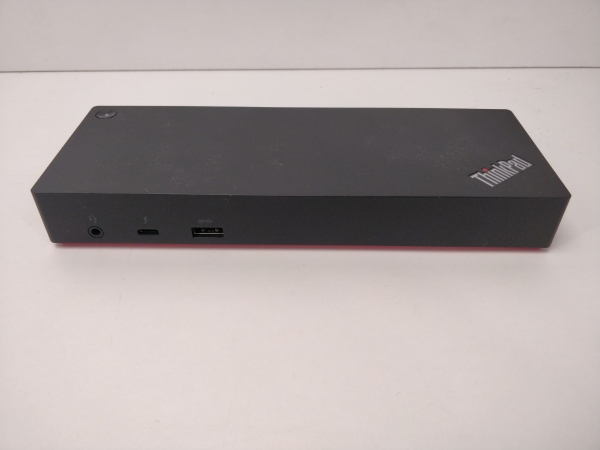 Station d'accueil Lenovo ThinkPad Universal Thunderbolt 3 Dock - HDMI, 2 x DP, VGA, Gigabit Ethernet, 5 USB 3.0, 2 USB-C, RJ45, Jack pour ordinateur
