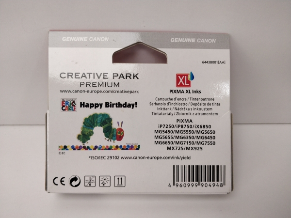 Cartouche d'encre noire Canon CLI-551XL - Haut rendement pour imprimantes PIXMA iX6850, iP et MG